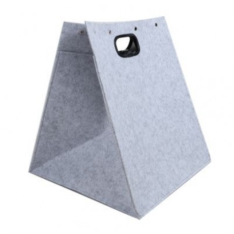 CREATIVE FELT CAT DOG BED HOUSE PET SLEEPING BAG (GRAY)