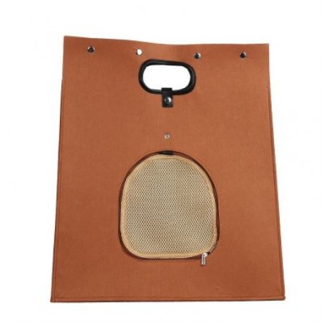 CREATIVE FELT CAT DOG BED HOUSE PET SLEEPING BAG (BROWN)