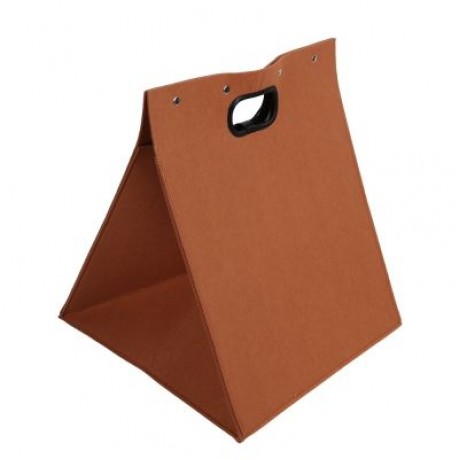 CREATIVE FELT CAT DOG BED HOUSE PET SLEEPING BAG (BROWN)