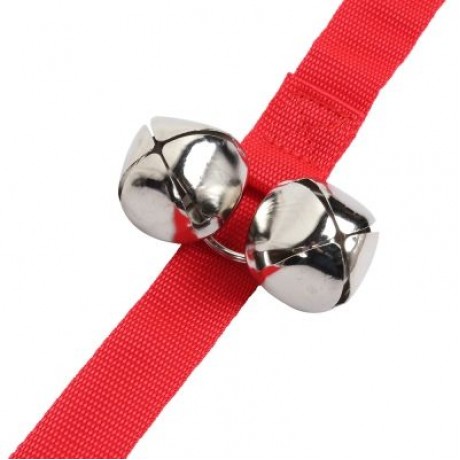 Pet Toy Dog Bell Rope Training Doorbell (BLUE)