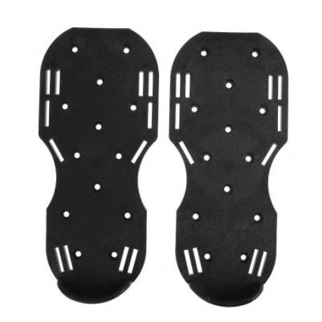 Creative Garden Cultivator Scarification Lawn Nail Shoes (BLACK)