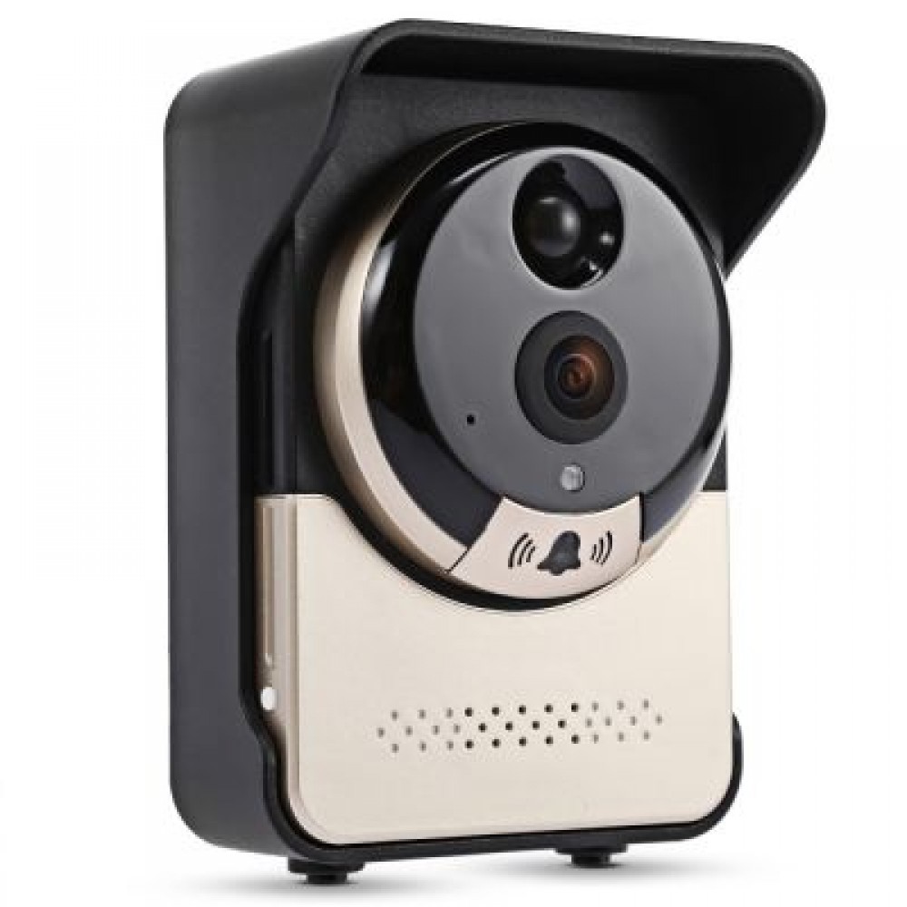 XM XM - JPIDR2 - F4 Doorbell Phone Video Intercom Camera (GOLD)