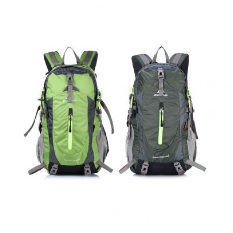 MALEROADS Unisex Hiking Backpack Water Resistant Bag (YELLOW GREEN)