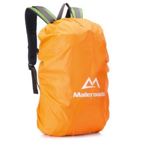 MALEROADS Unisex Hiking Backpack Water Resistant Bag (YELLOW GREEN)