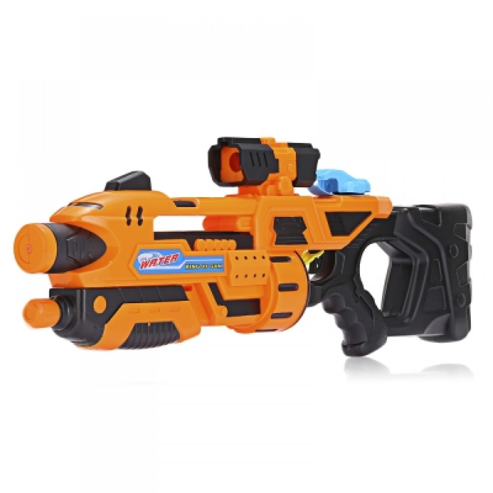 YJ8188 - 1 Children Large Size High-pressure Water Gun Toys (PAPAYA ORANGE)