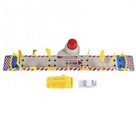 DIY Assembled Parking Lot Model Toy with Alloy Railcar (MULTI-F)