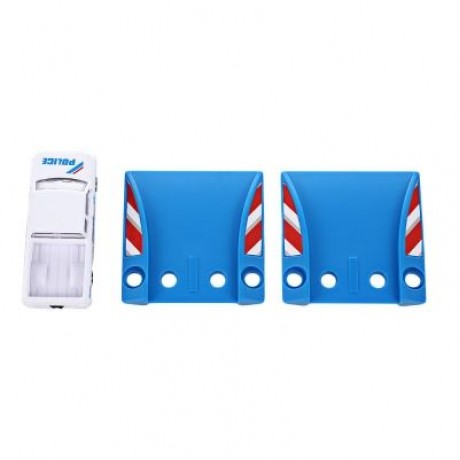 DIY Assembled Parking Lot Model Toy with Alloy Railcar (MULTI-F)
