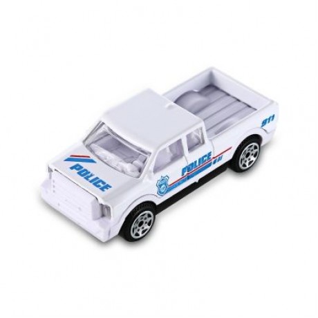 DIY Assembled Parking Lot Model Toy with Alloy Railcar (MULTI-F)