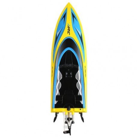 JJRC S3 Waterproof Turnover Reset Water Cooling High Speed 25km/h RC Boat (YELLOW)