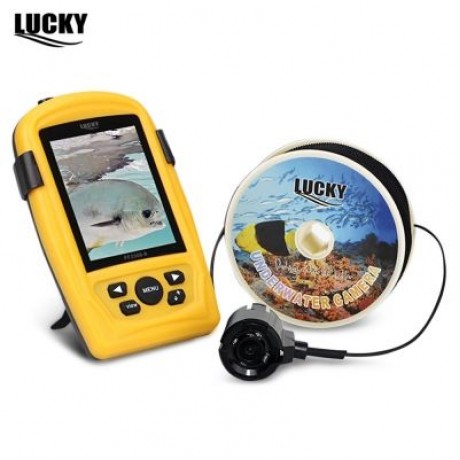 LUCKY FF3308 - 8 Underwater Video Camera Fish Finder (YELLOW)