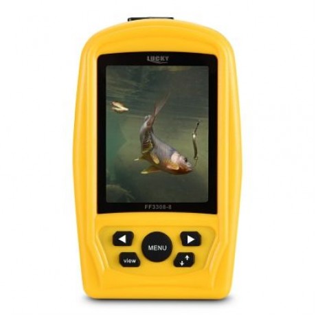 LUCKY FF3308 - 8 Underwater Video Camera Fish Finder (YELLOW)