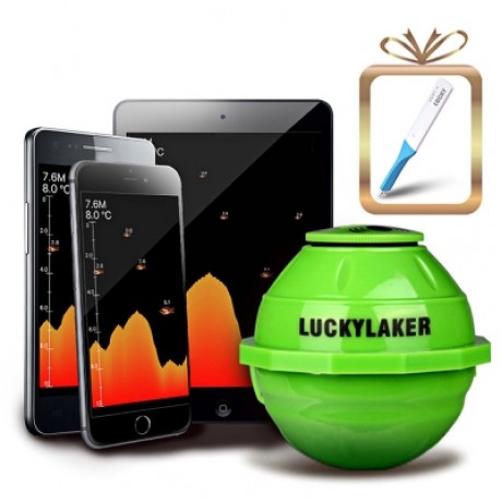 LUCKY FF916 WiFi Intelligent Fish Finder with Magnifier (GREEN)