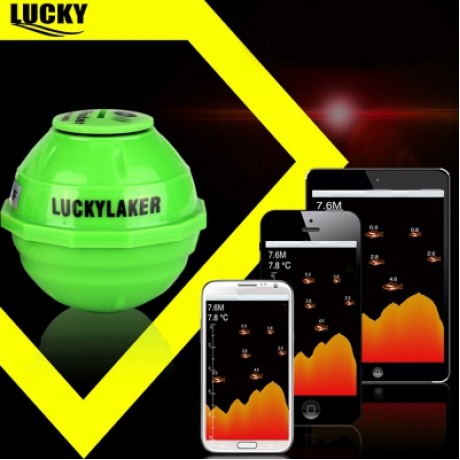 LUCKY FF916 WiFi Intelligent Fish Finder with Magnifier (GREEN)