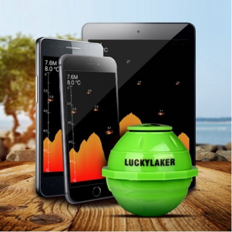 LUCKY FF916 WiFi Intelligent Fish Finder with Magnifier (GREEN)