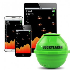 LUCKY FF916 WiFi Intelligent Fish Finder Underwater Sonar (GREEN)