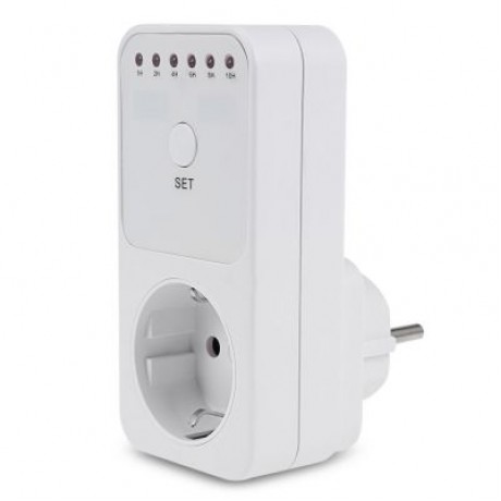 TM04 COUNTDOWN TIMER SWITCH SMART CONTROL PLUG-IN SOCKET (WHITE)