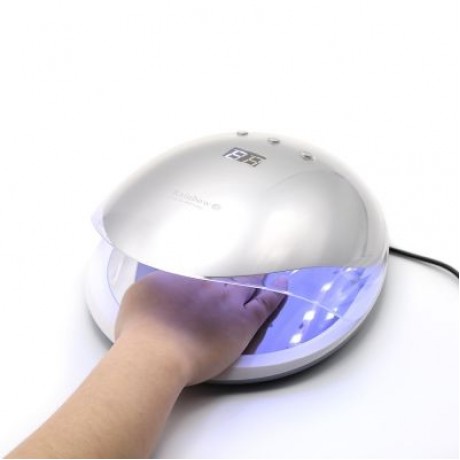 36W UV / LED Lamp Nail Dryer Manicure Therapy Machine (SILVER)