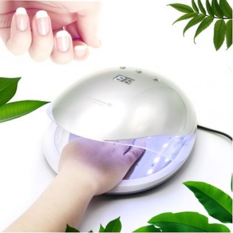 36W UV / LED Lamp Nail Dryer Manicure Therapy Machine (SILVER)