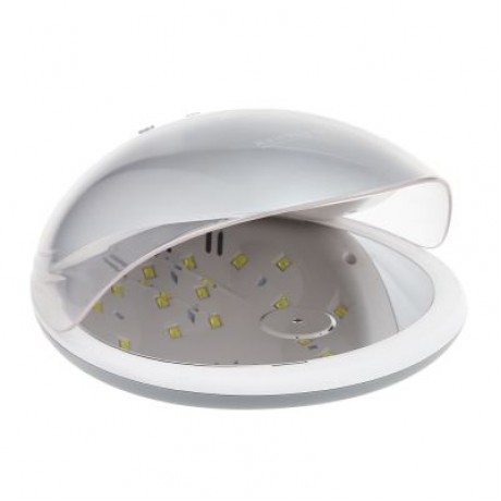 36W UV / LED Lamp Nail Dryer Manicure Therapy Machine (SILVER)