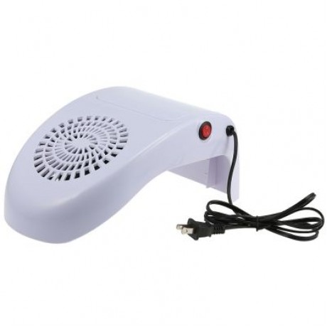 45W Nail Dust Collector Manicure Machine (WHITE)