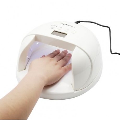 60W UV / LED Nail Lamp Manicure Therapy Machine (WHITE)