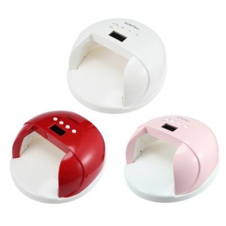 60W UV / LED Nail Lamp Manicure Therapy Machine (PINK)