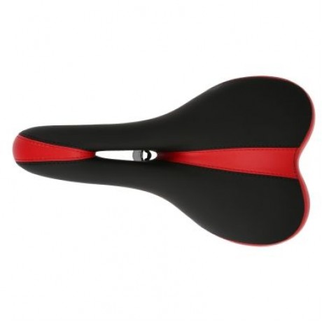 SHENGXIN Mountain Bike Saddle Bicycle Seat Cushion (RED)