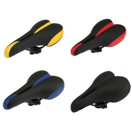 SHENGXIN Mountain Bike Saddle Bicycle Seat Cushion (RED)