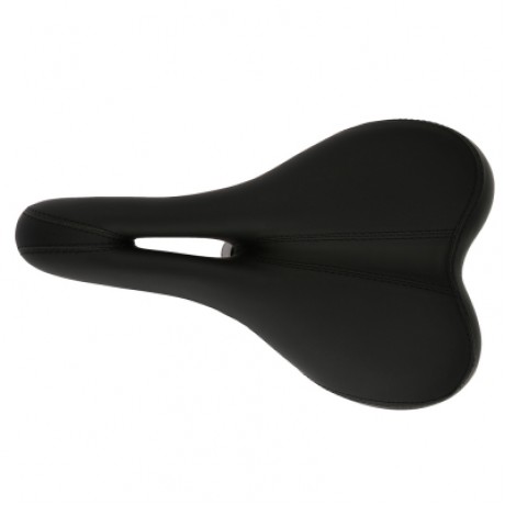 SHENGXIN Mountain Bike Saddle Bicycle Seat Cushion (BLACK)