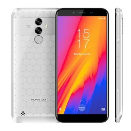HOMTOM S99 4G Phablet 5.5 inch Android 8.0 MTK6750 (WHITE)