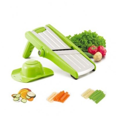 Kitchen Multi-function Vegetable Cutter Food Slicer (GREEN)