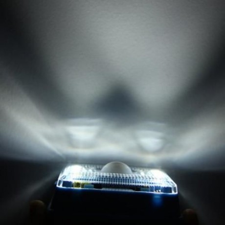 L0803 AUTO PIR 8 LEDS LIGHT INFRARED HUMAN BODY INDUCTION LAMP (BLUE)