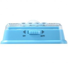 L0803 AUTO PIR 8 LEDS LIGHT INFRARED HUMAN BODY INDUCTION LAMP (BLUE)