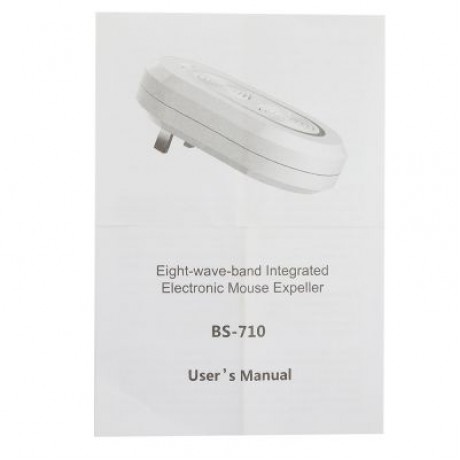 Electronic Intelligent Mouse Mosquito Pest Repeller (BLACK)