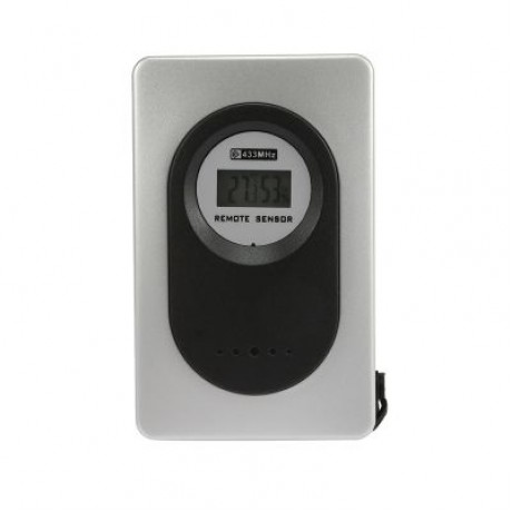 Multifunctional Digital Alarm Clock with Temperature Humidity (GRAY)