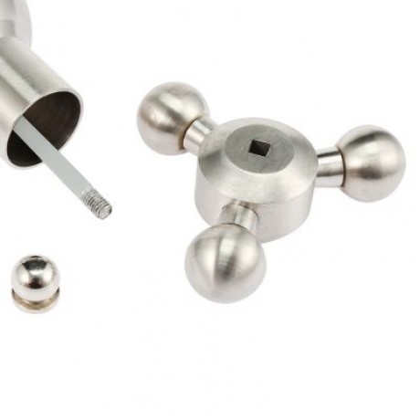 Stainless Steel Manual Pepper Grinder Cooking Tool (SILVER)