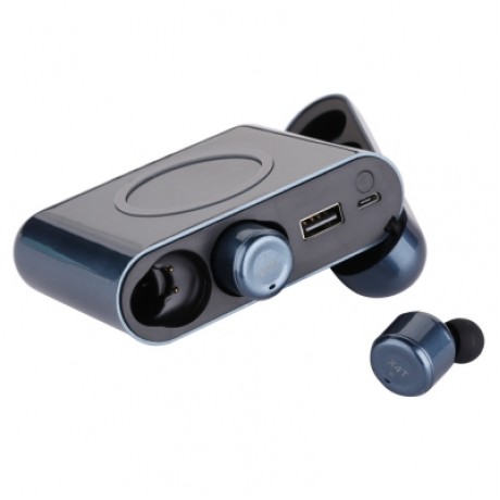 X4T TWS Bluetooth Earbuds Wireless Sports Stereo Earphones (DEEP BLUE)
