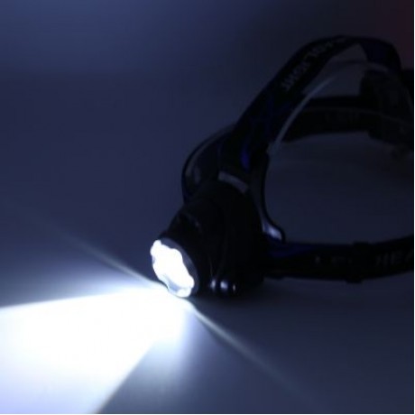 PROBE SHINY Head-mounted USB Induction LED Headlight (BLACK)