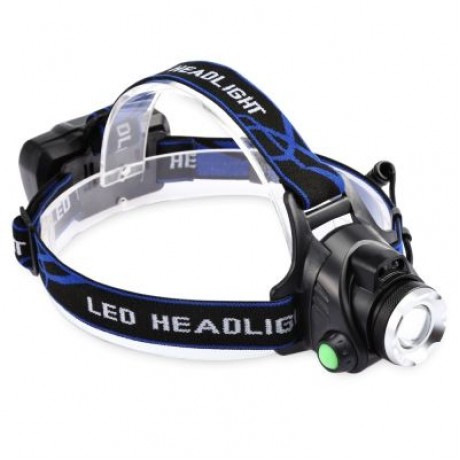 PROBE SHINY Head-mounted USB Induction LED Headlight (BLACK)