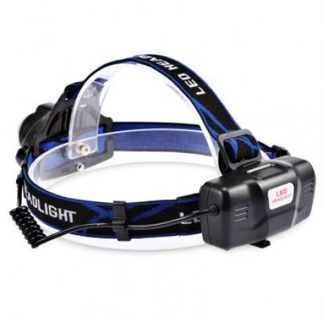 PROBE SHINY Head-mounted USB Induction LED Headlight (BLACK)