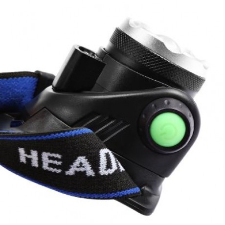 PROBE SHINY Head-mounted USB Induction LED Headlight (BLACK)