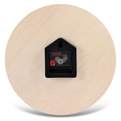 Modern Minimalist Acrylic European Round Cartoon Wall Clock  (MULTI-A)