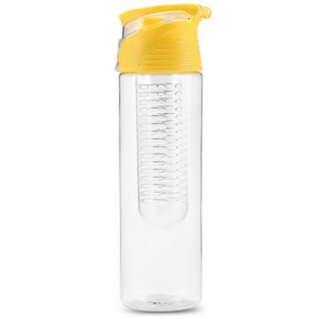 Portable Fruit Water Bottle for Outdoor Sports (YELLOW)