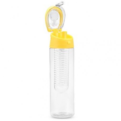 Portable Fruit Water Bottle for Outdoor Sports (YELLOW)