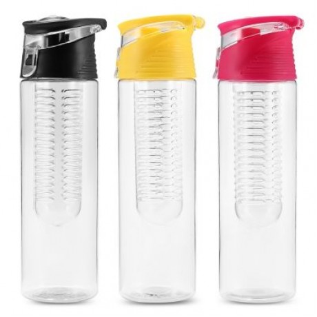 Portable Fruit Water Bottle for Outdoor Sports (YELLOW)