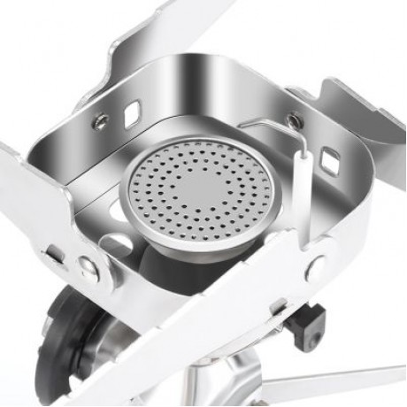 Outlife Outdoor Portable Long Tank Interface Burner Camping Gas Stove (SILVER)