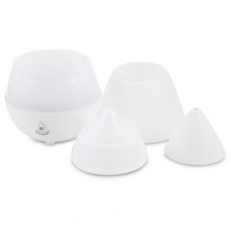 AJ - 216 Aromatherapy Humidifier with Night Light (WHITE)