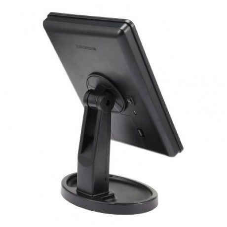 Rotation Intelligent LED Light Makeup Mirror (BLACK)