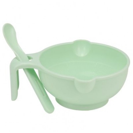 Grinding Bowl Baby Food Grinder Manual Tools (GREEN)