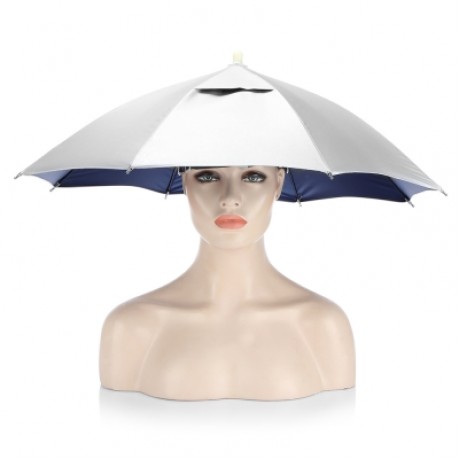 Outlife 26670 64cm Diameter Fishing Gardening Folding Umbrella Hat  (MULTI)